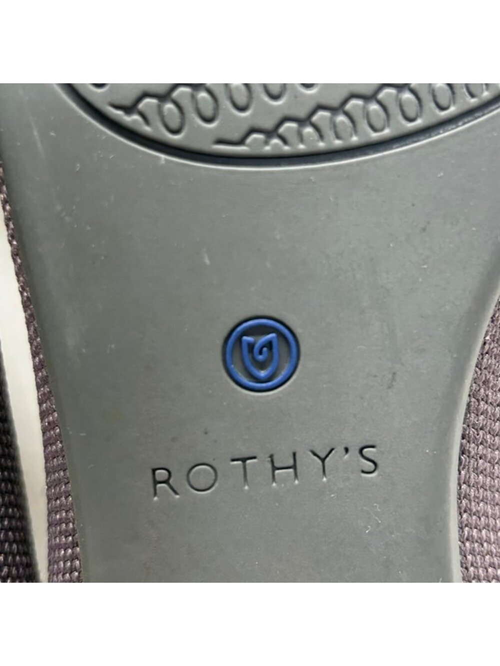 ROTHY'S The Point Ballet Flats In Retired Mink Color Women's 10 - Picture 5 of 12